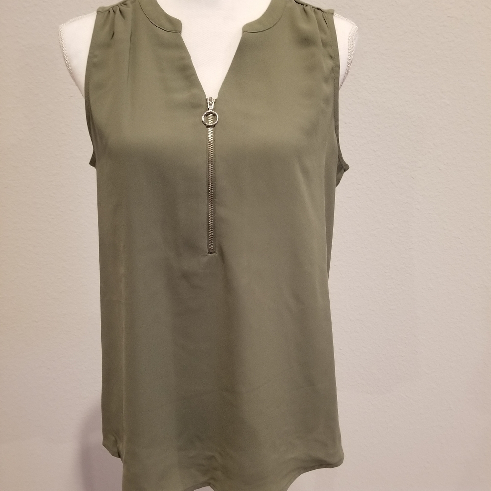 Sage Green Apt 9 Sleeveless Blouse